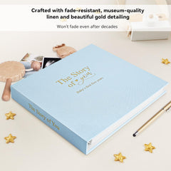 1DOT2 memory book interior with acid-free pages to preserve memories