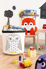 3 Sprouts kid-friendly nursery basket with whimsical design and easy access