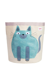 3 Sprouts multipurpose blanket storage bin keeps living spaces neat.