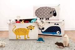3 Sprouts sturdy seams ensure durability for busy playrooms and daily toy use.