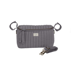 3 Sprouts universal quilted stroller organizer with cup holder keeps essentials within reach