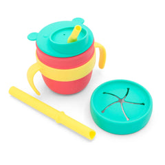 321 Grow Easy Learn Cup supports independent sipping with a watermelon design.
