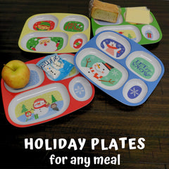 4E's Novelty 9.4 by 8.2 inch plates ideal for toddlers meals