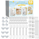 4our Kiddies cabinet locks protect cabinets from curious little hands with simple latching.