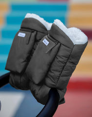 7 A.M. Enfant plush-lined interior keeps hands warm on winter walks.
