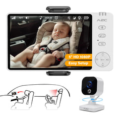 A2C baby car camera front view for clear road monitoring on trips