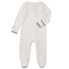 Aablexema footed pajamas with built in mittens for self scratch protection