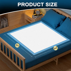 AAY disposable underpad 36x36 demonstrates ultra-absorbent core for quick containment