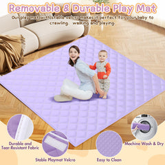 Abdtech playpen features breathable mesh for visibility and airflow.