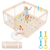 Abdtech Playpen shows an oversized play area for safe exploration