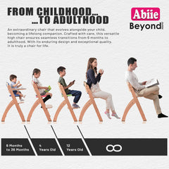 Abiie Beyond Junior waterproof cushion for quick cleanups