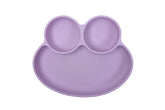 Abiie Octopod Frog suction plate firmly grips surfaces for mess-free feeding.