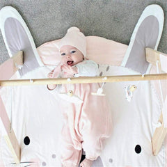 ABREEZE cartoon rabbit design, adds charming nursery decor and soft play area