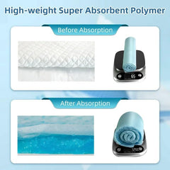 AbsorbEase disposable underpad used for puppy training and accidents