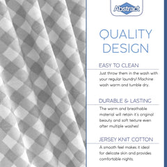 Abstract Mini Crib Sheets feature a zigzag print for a calm nursery vibe and durable softness.