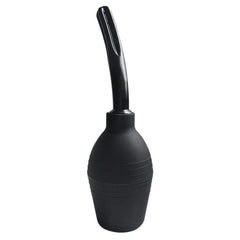 Abyclean anal douche bulb front view shows compact, BPA-free design for simple home cleansing.