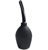 Abyclean anal douche bulb black assembled for convenient at-home cleansing