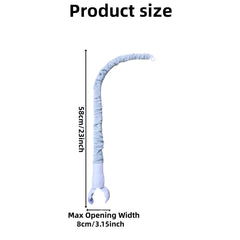 Accfore adjustable crib arm claw tilt demonstrates 30-degree flexibility.