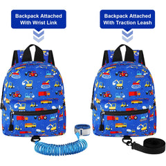 Accmor 2-in-1 backpack and leash, ideal for airport and zoo excursions.