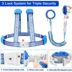 Accmor anti-lost wrist link on parent and child for close supervision