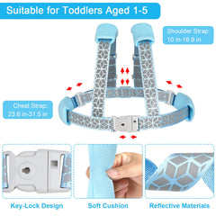 Anti-lost wrist link in stainless steel with PU coating for durability.