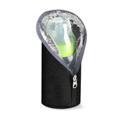 Accmor bottle cooler bag with durable oxford exterior for daycare transport.