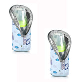 Accmor baby bottle cooler bag front view shows compact travel-ready design