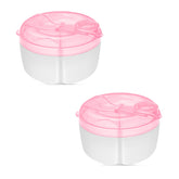 Accmor baby formula dispenser on the go for mess-free travel