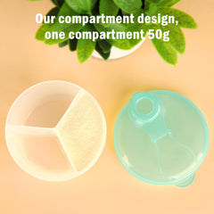 Accmor compact dispenser doubles as snack storage during travel