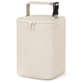 Accmor breastmilk cooler bag with insulated lining preserves milk temperature on the go.