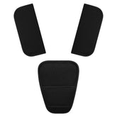Accmor car seat strap shoulder pad cushions baby's skin for comfortable rides.
