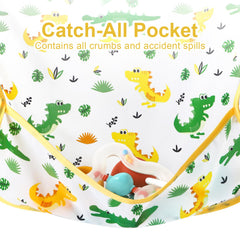 Accmor catch-all pocket captures crumbs for easy cleanup.
