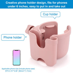 Accmor clip-on stroller accessory with ABS plastic endures daily use.