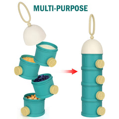 Accmor non-spill lid design helps prevent leaks during transport.