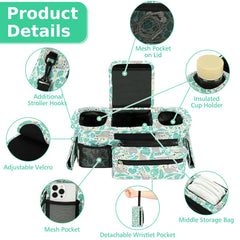 Accmor insulated cup holder keeps drinks cool or warm.