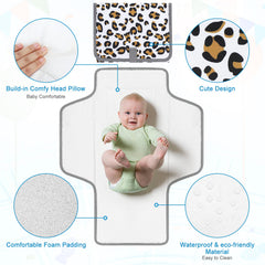 Accmor changing pad waterproof surface for mess-free changes