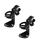 Accmor stroller cup holder with 360-degree rotation for easy reach.
