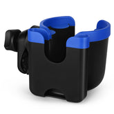 Accmor stroller cup holder with phone keeps drinks and calls within reach.