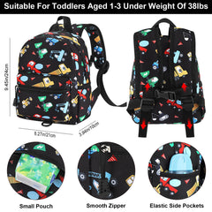Accmor backpack with anti-lost wrist link keeps your child close during outings.