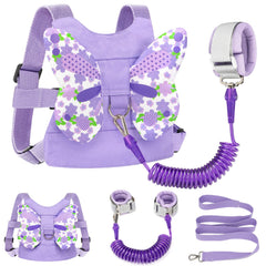 Accmor toddler harness butterfly purple keeps kids close during busy outings.