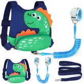 Accmor toddler harness with dinosaur pattern for secure outdoor adventures