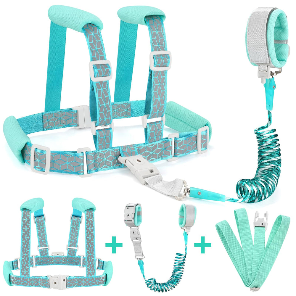 Accmor toddler harness leash with adjustable shoulder straps for secure indoor and outdoor explorations
