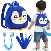 Accmor penguin backpack close-up showing cute pattern for kid-friendly outings.