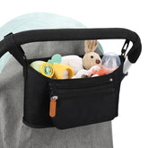 Accmor universal stroller organizer inner partitions keep items neatly organized.