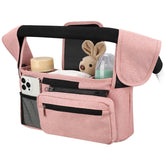 Accmor universal stroller organizer with insulated cup holders keeps drinks at the right temperature.