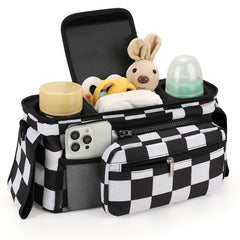 Accmor universal stroller organizer middle storage for diapers wipes and pacifiers