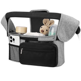 Accmor universal stroller organizer with insulated cup holders keeps drinks ready on the go.