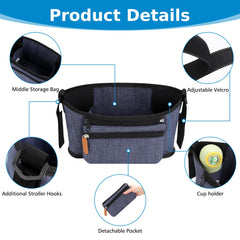 Accmor zipper pocket keeps valuables secure during outings