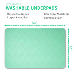 Accompagner bed pad bottom PE film blocks liquid penetration for reliability