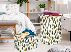 ACMUUNI basket dimensions 14.9 by 10.2 by 9.8 inches for compact spaces.